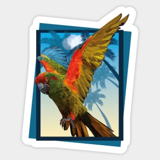 Cochabamba Macaw Sticker